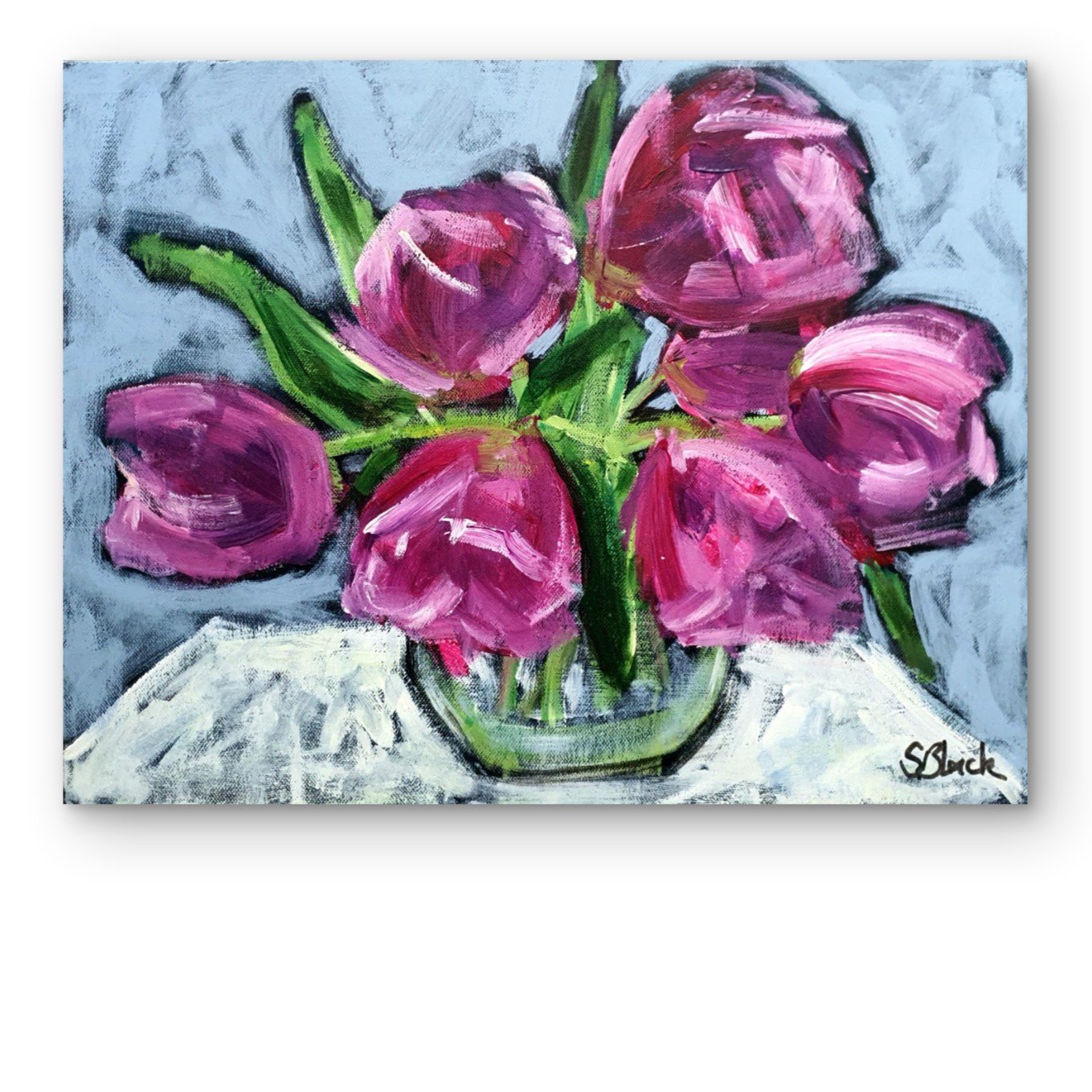 Violet Tulips - Image 3