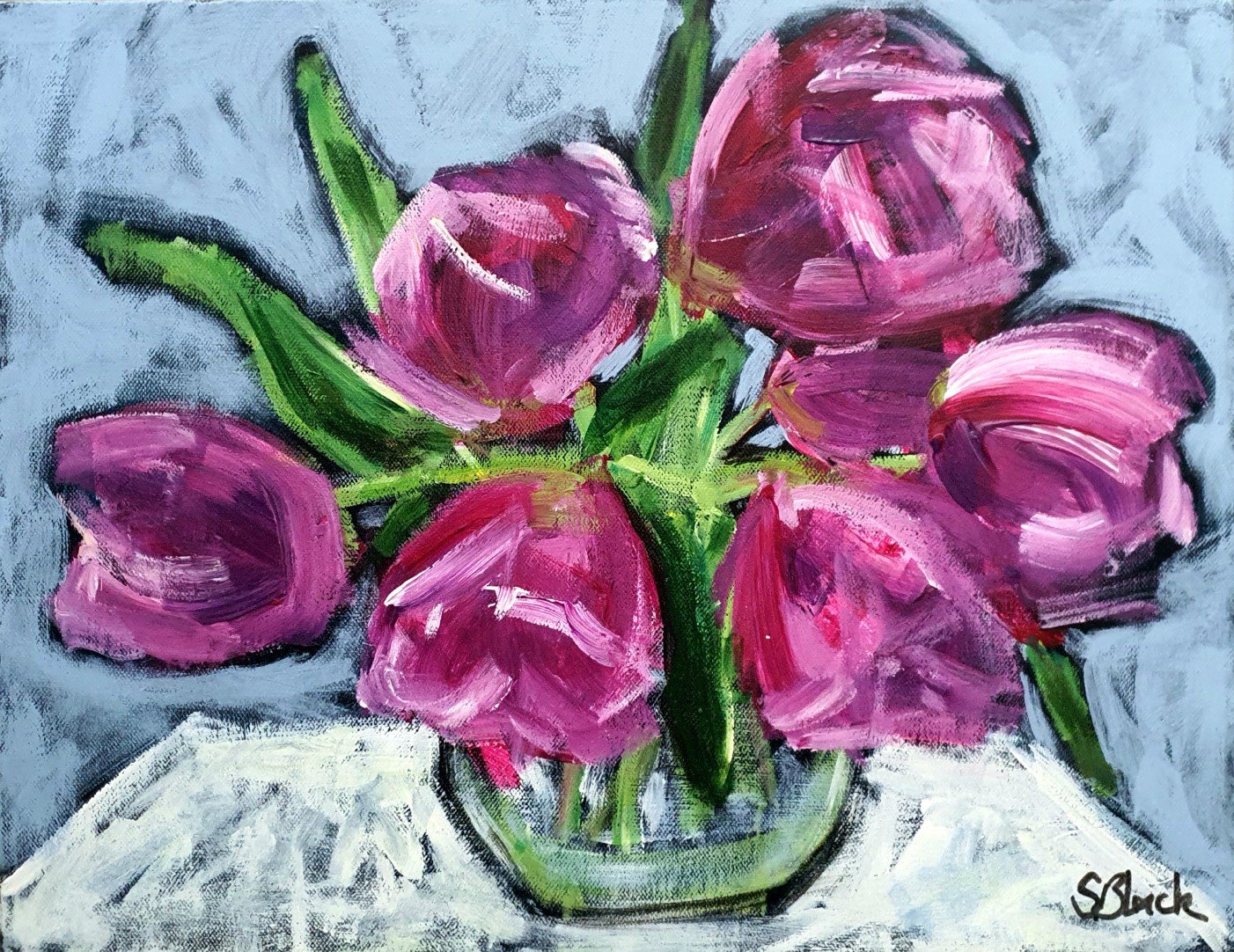 Violet Tulips