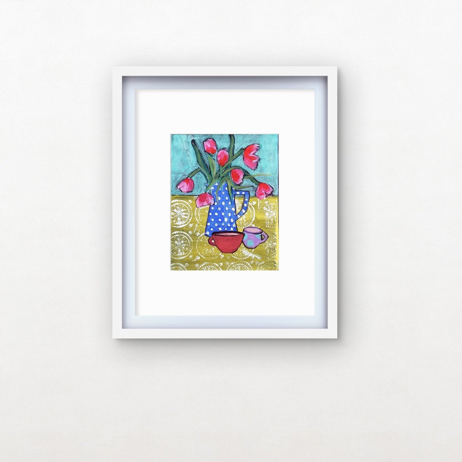 Polkadot Blue & Pinks - Image 3