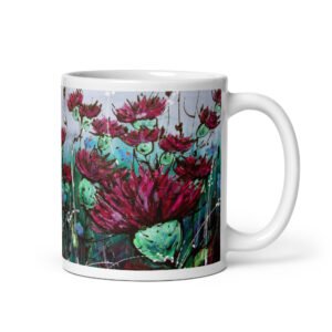 Scottish Thistles Ceramic Mug